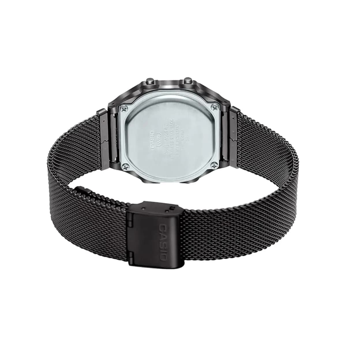 ساعت مچی زنانه و مردانه کاسیو مدل Casio A168WEMB-1BDF — تصویر ۲