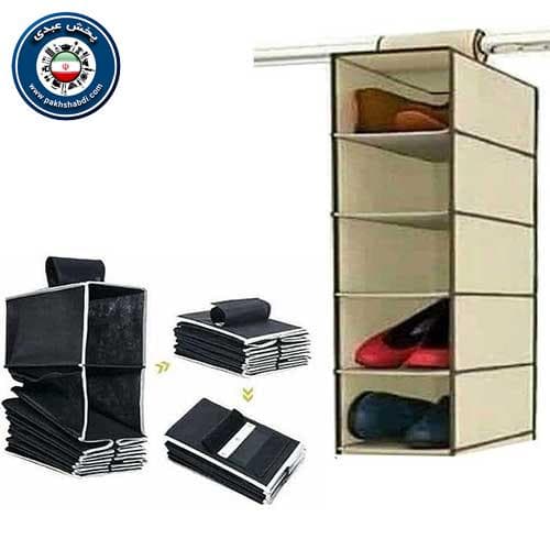 آویز طبقاتی کمد مدل 5 طبقه 115004 — تصویر ۳