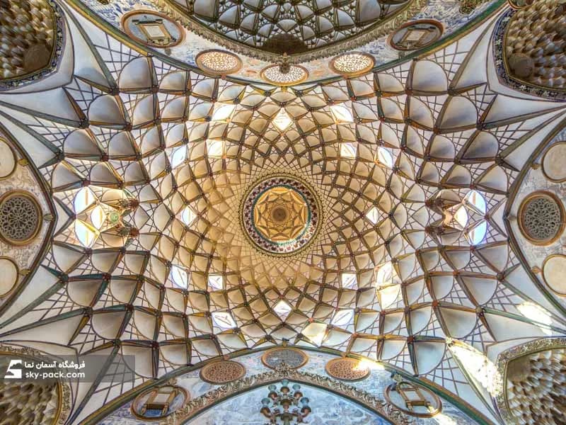 آسمان مجازی سنتی-بازار کاشان