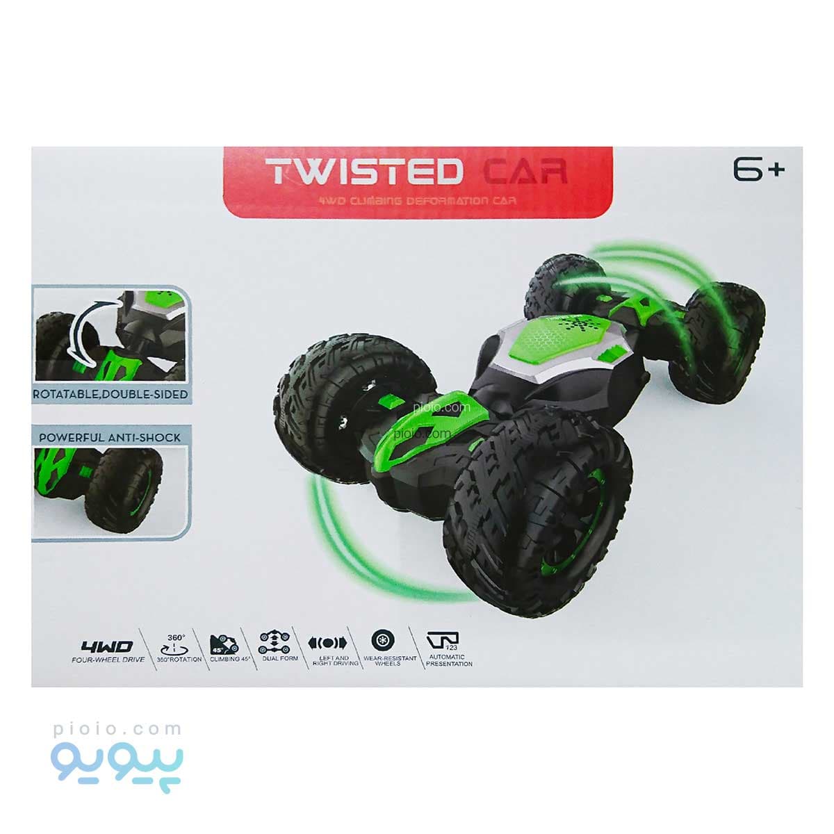 ماشین کنترلی Twisted car آیتم DH666-56 — تصویر ۲