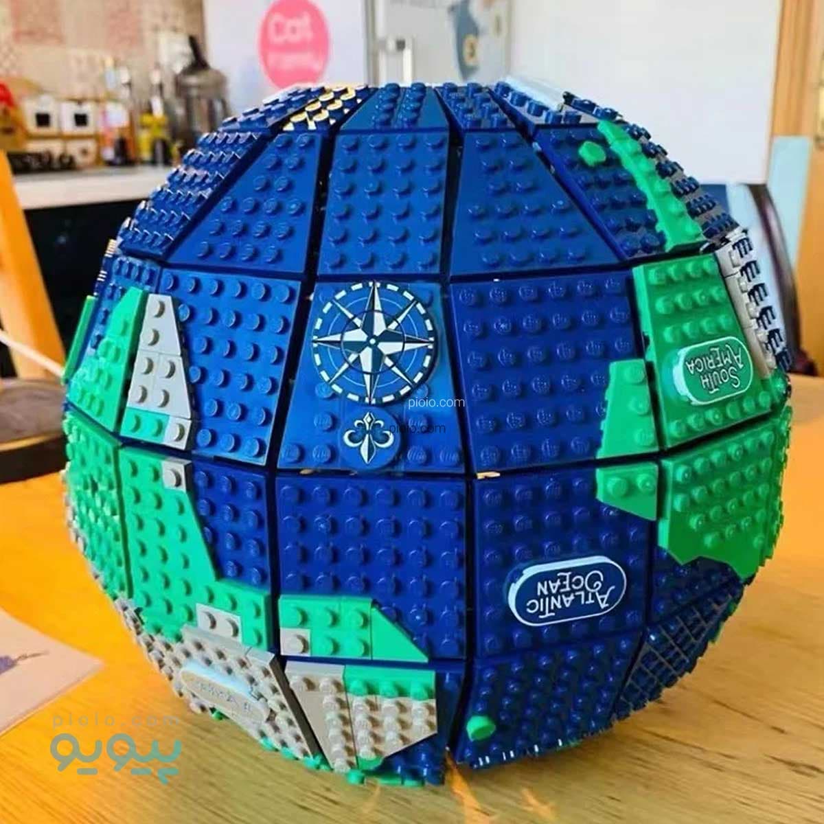 لگو کره زمین The globe آیتم 66980 — تصویر ۳