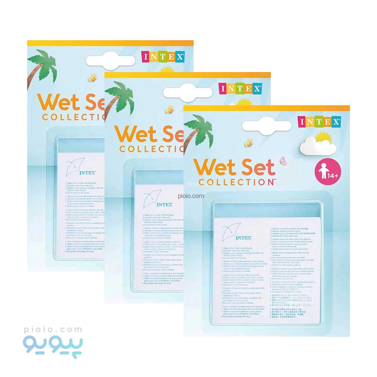 چسب تعمیر استخر بادی wet set — تصویر ۳