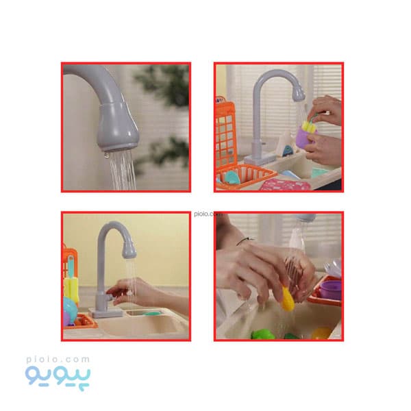 اسباب بازی سینک ظرف شویی مدل WDP42 — تصویر ۲