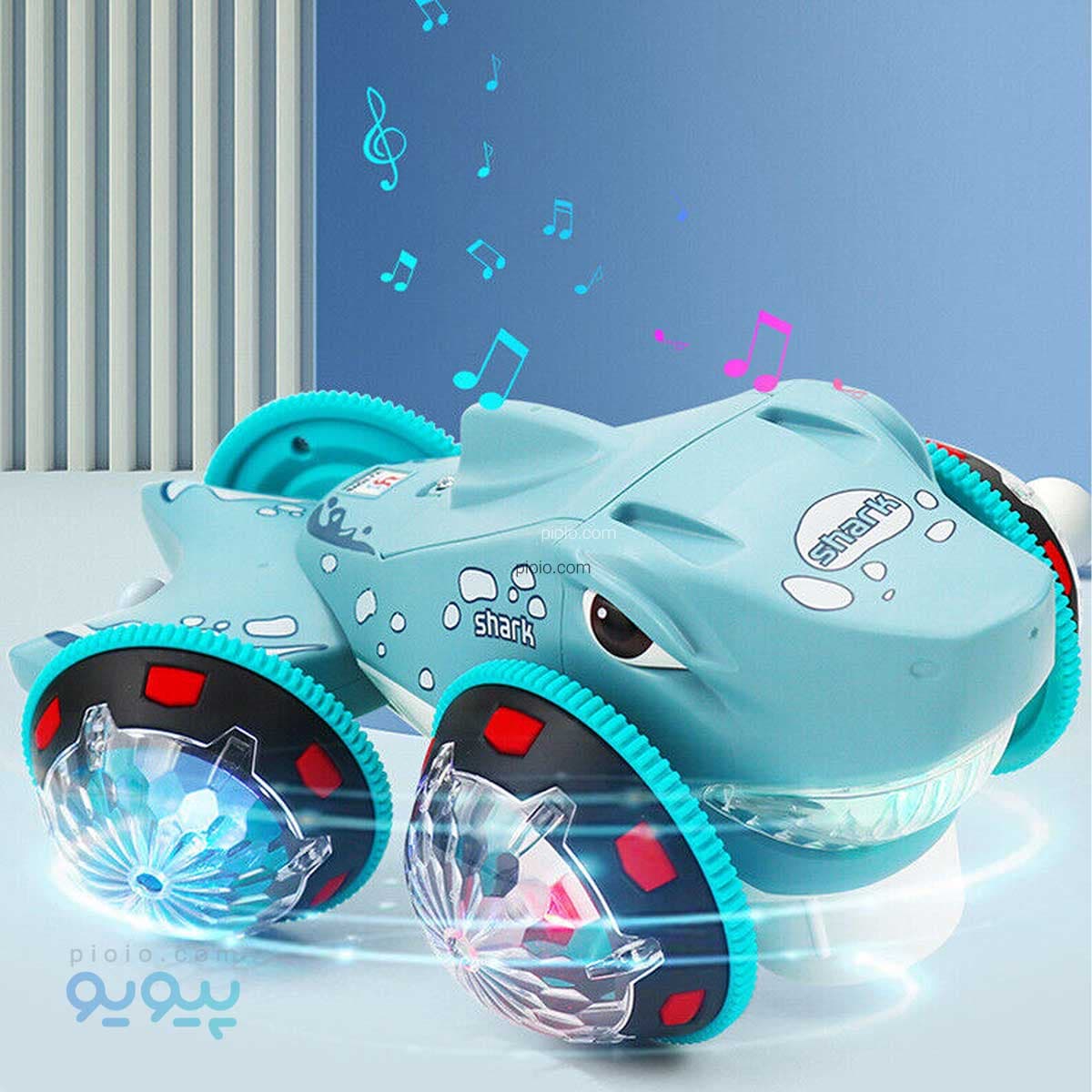 اسباب بازی کوسه موزیکال 360 درجه