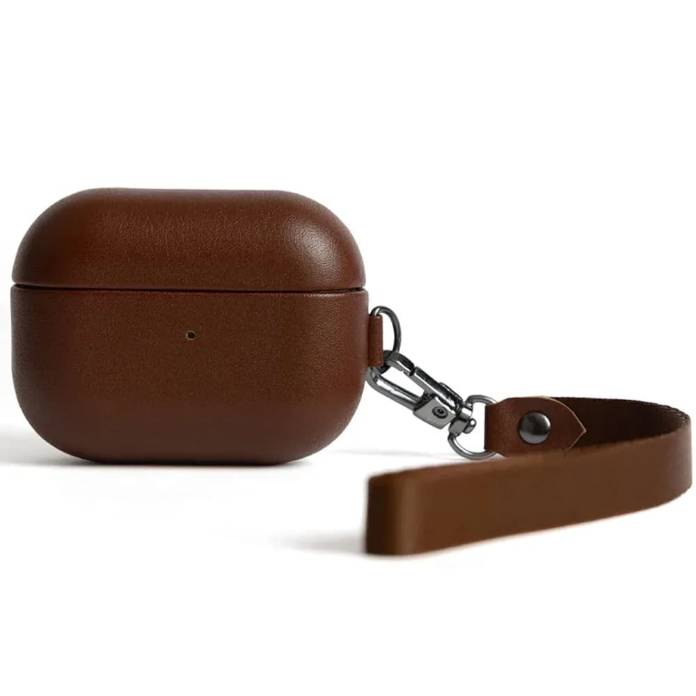 کاور ایرپاد چرمی Sandmarc Leather Edition – AirPods Pro Case Brown — تصویر ۶
