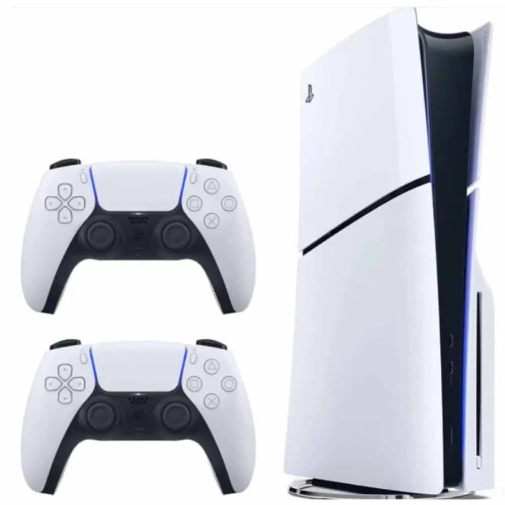 پلی استیشن 5 اسلیم دیسک خور | PS5 Slim Disc Drive با یک دسته اضافه