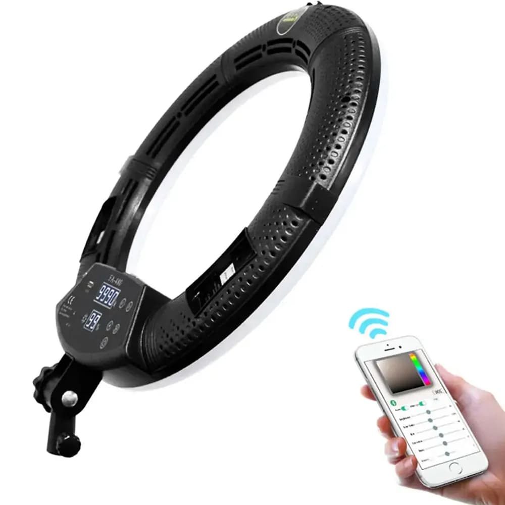 رینگ لایت نایس فوتو NiceFoto FA-480 II Ring Light 45CM 96W + سه پایه — تصویر ۴