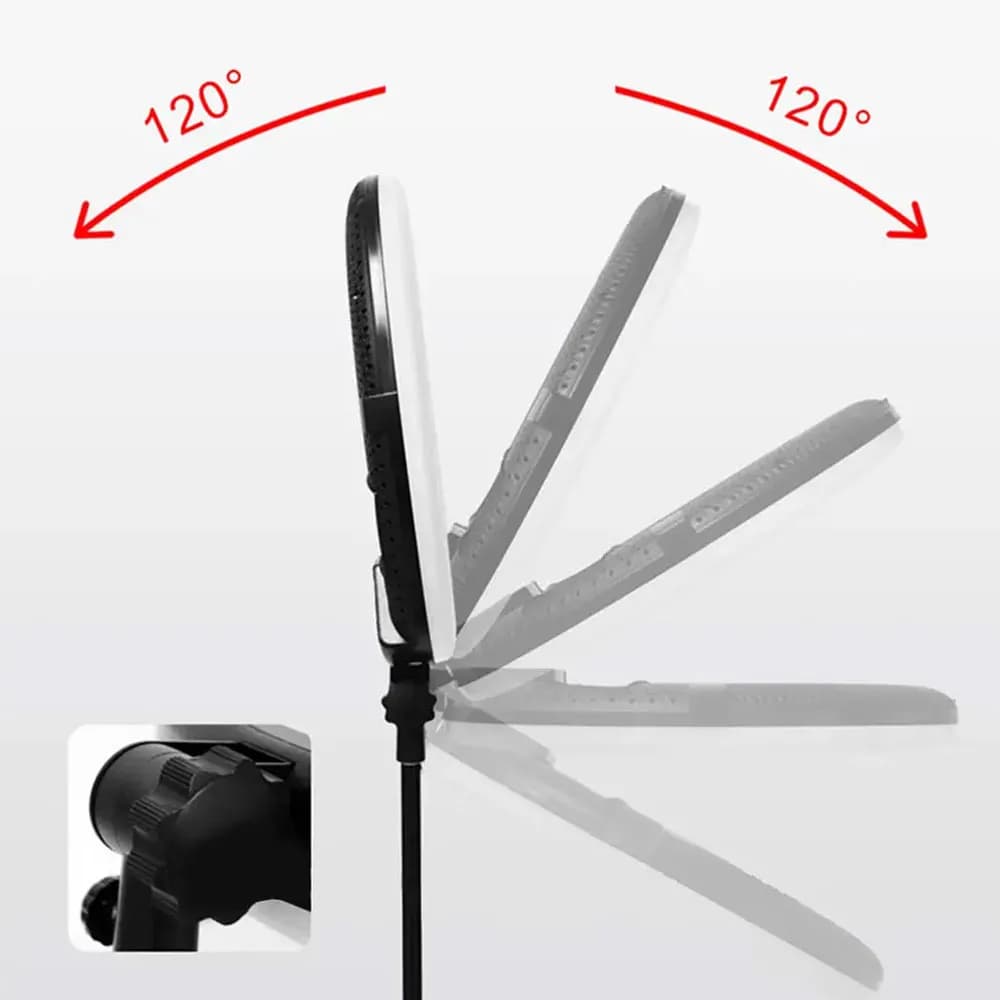 رینگ لایت نایس فوتو NiceFoto FA-480 II Ring Light 45CM 96W + سه پایه — تصویر ۵