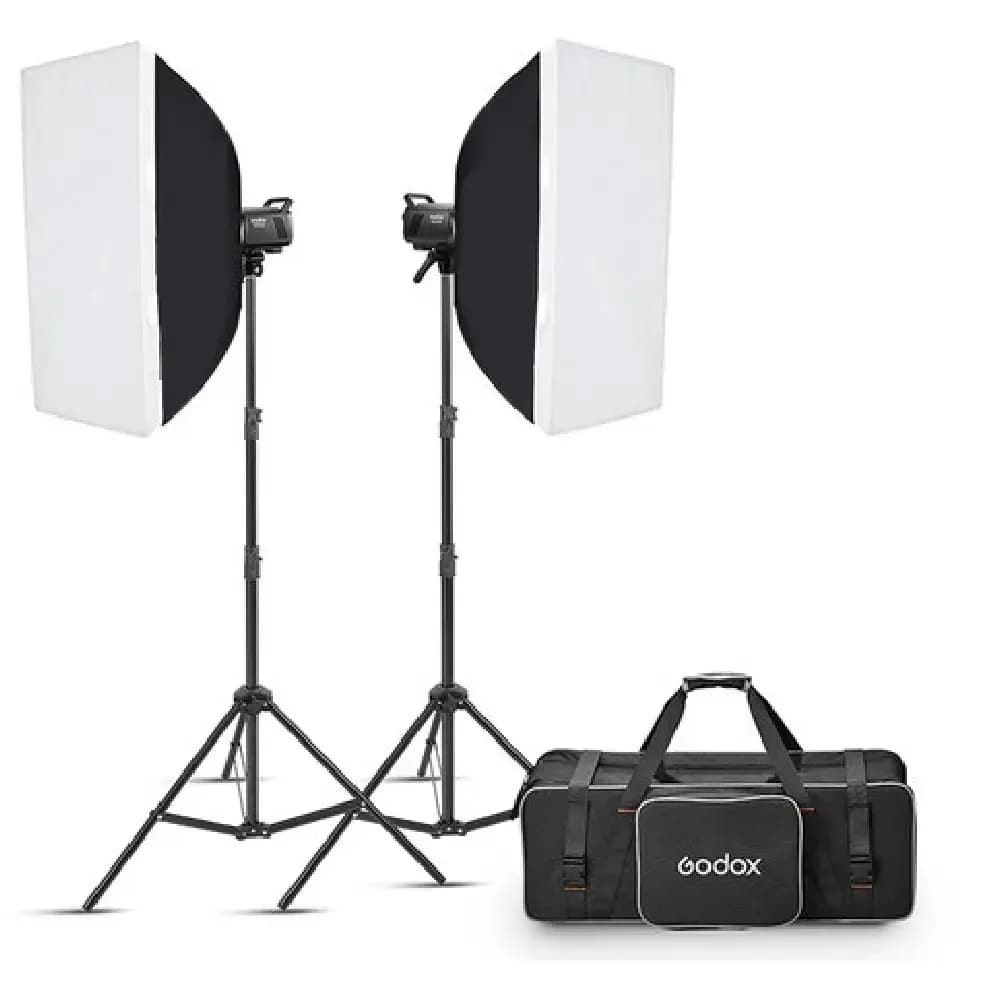 کیت فلاش استودیویی گودکس Godox MS-300V 2-Light kit