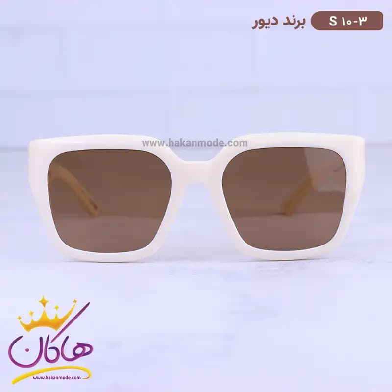 عینک آفتابی دیور زنانه استیت سفید S10/3