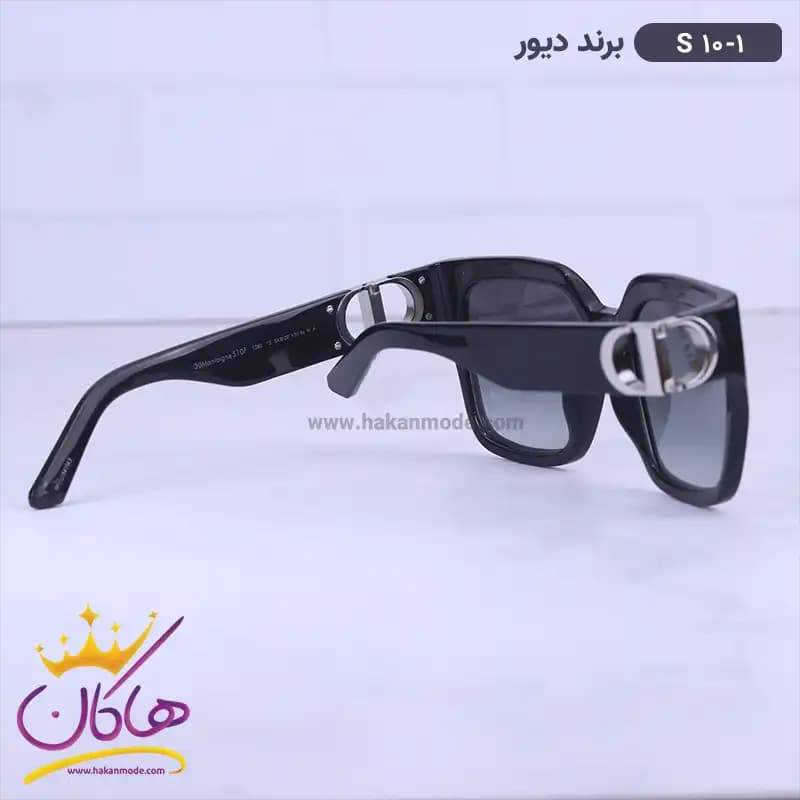 عینک آفتابی دیور زنانه استیت مشکی S10/1 — تصویر ۳