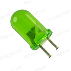 LED سبز شفاف قطر 5MM