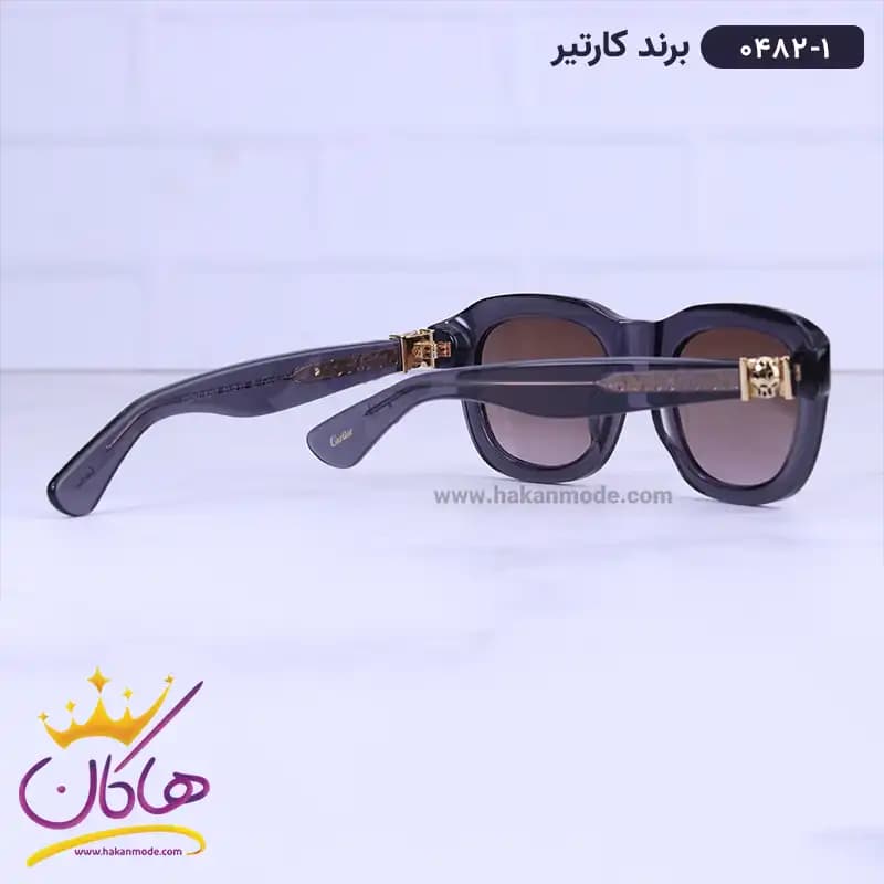 عینک آفتابی کارتیر زنانه استیت خاکستری 0482/1 — تصویر ۳