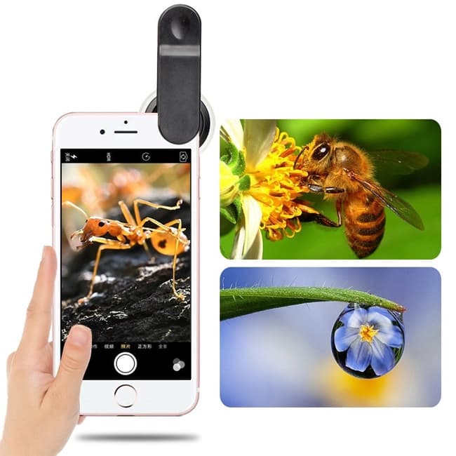 لنز موبایل ماکرو IBOOLO Macro 10X — تصویر ۵
