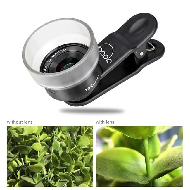 لنز موبایل ماکرو IBOOLO Macro 10X — تصویر ۳