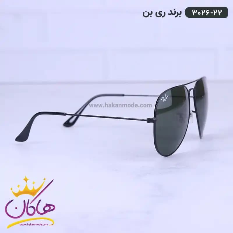 عینک آفتابی ری بن مردانه RB3026/22 — تصویر ۴