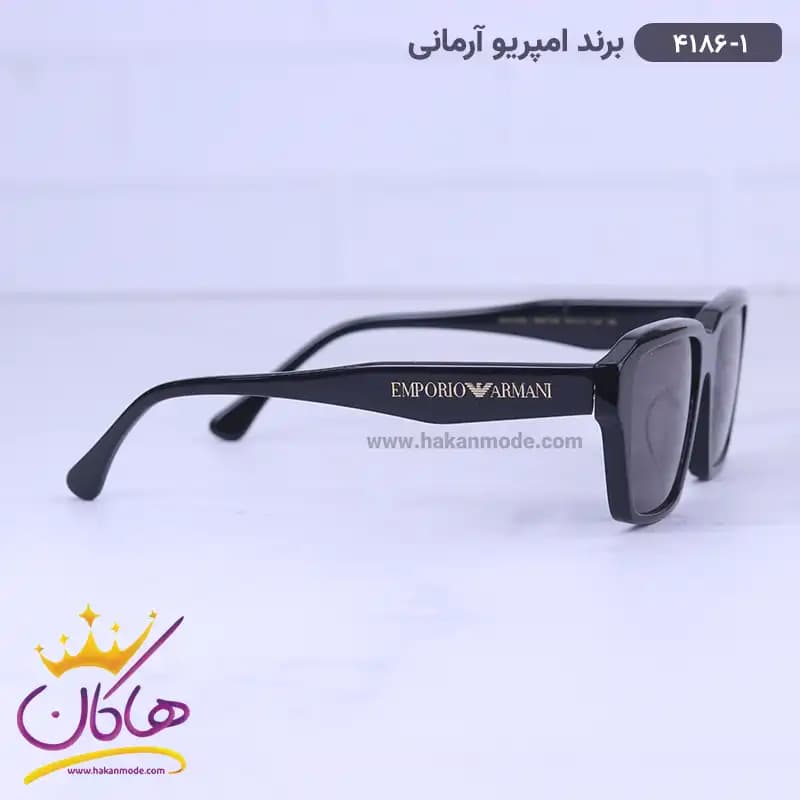 عینک امپریوآرمانی مردانه مشکی 4186/1 — تصویر ۴