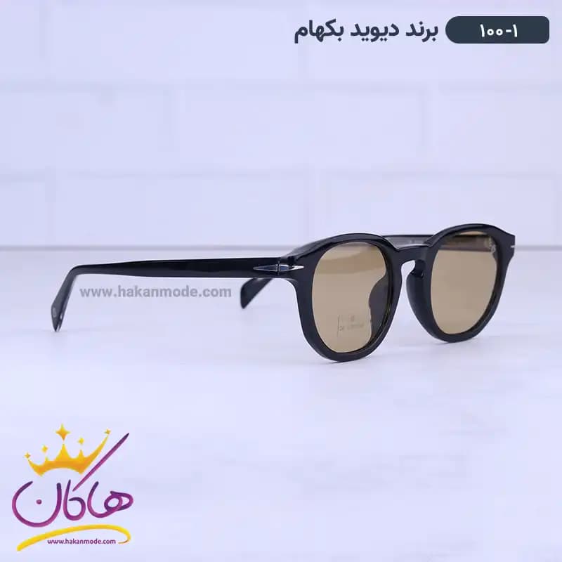 عینک آفتابی زنانه دیوید بکام استیت مشکی 100/1 — تصویر ۳