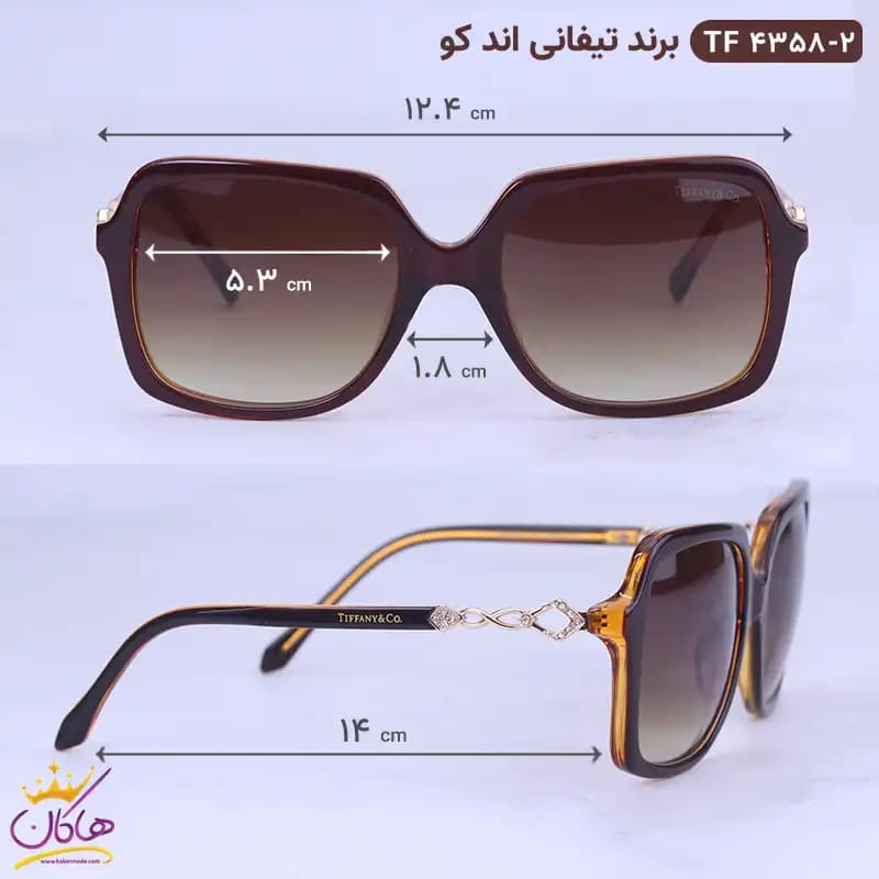 عینک آفتابی تیفانی زنانه استیت TF4358/3 — تصویر ۲