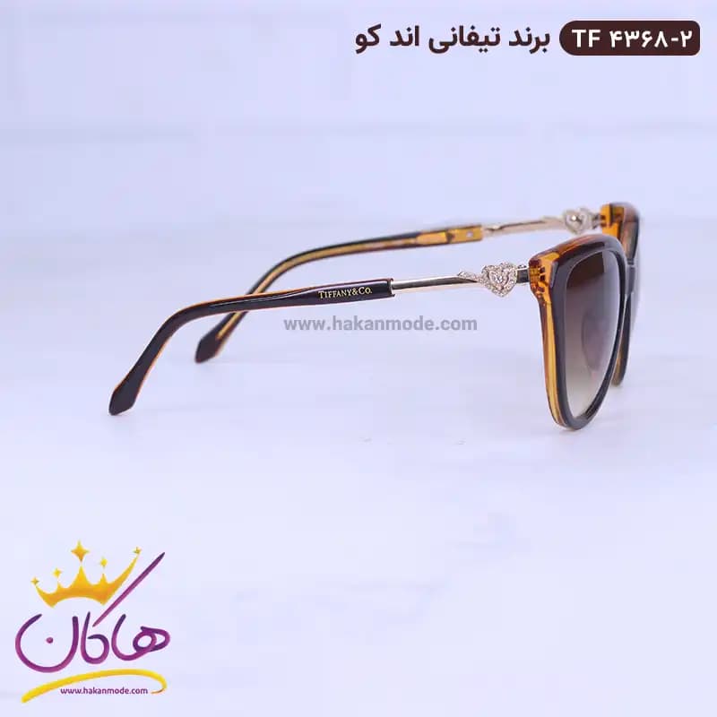 عینک آفتابی تیفانی زنانه قهوه ای TF4368/2 — تصویر ۳