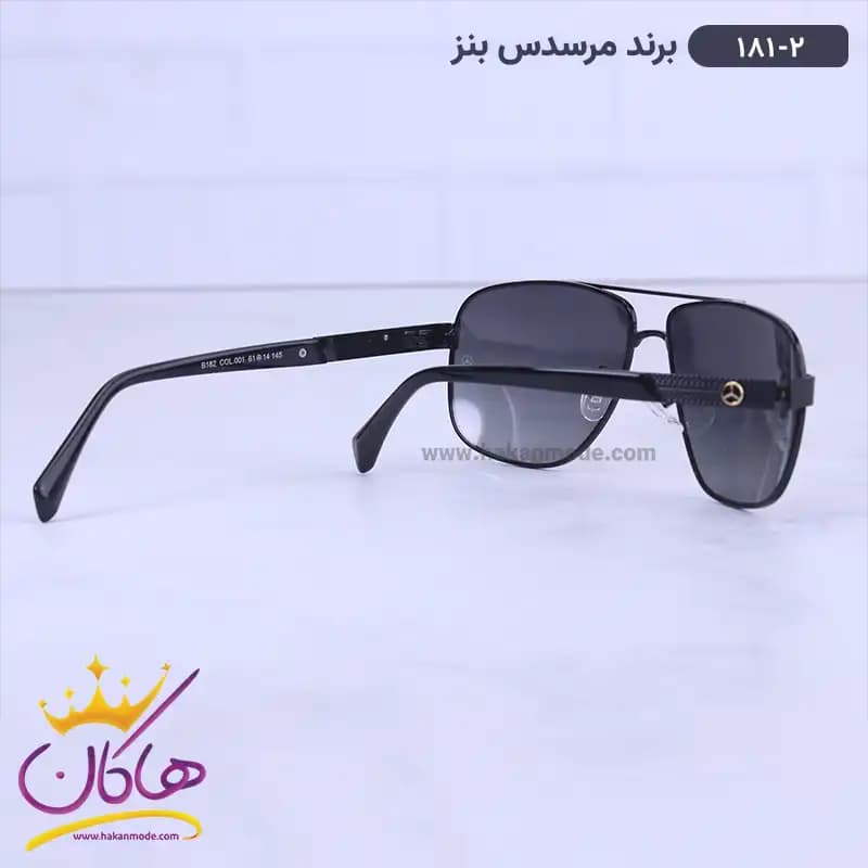عینک آفتابی مرسدس بنز مردانه فلزی پلاریزه 181/2 — تصویر ۳