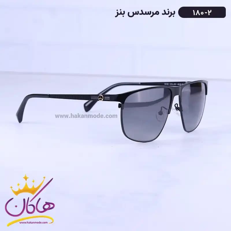 عینک آفتابی مرسدس بنز مردانه فلزی 180/2 — تصویر ۴
