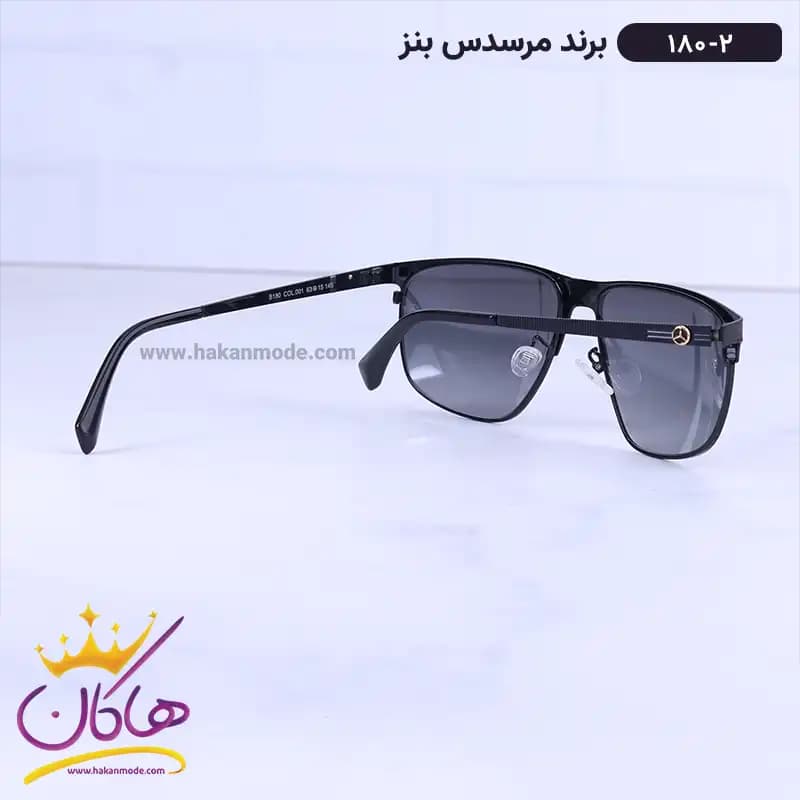 عینک آفتابی مرسدس بنز مردانه فلزی 180/2 — تصویر ۳