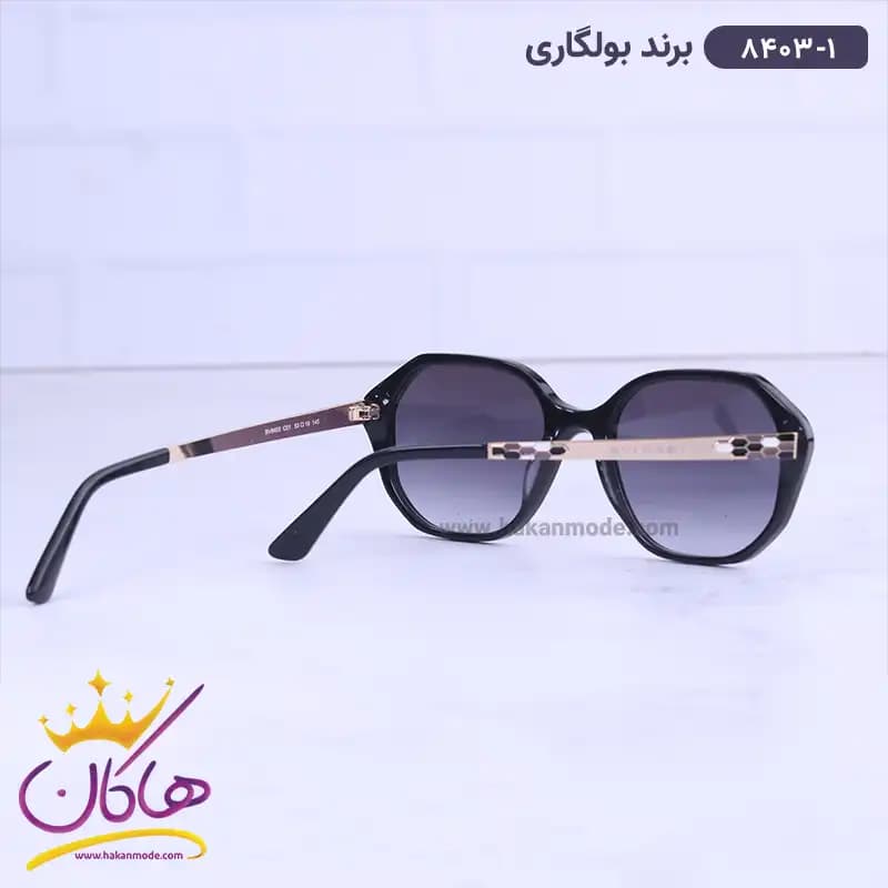 عینک آفتابی بولگاری زنانه مشکی 8403/1 — تصویر ۴