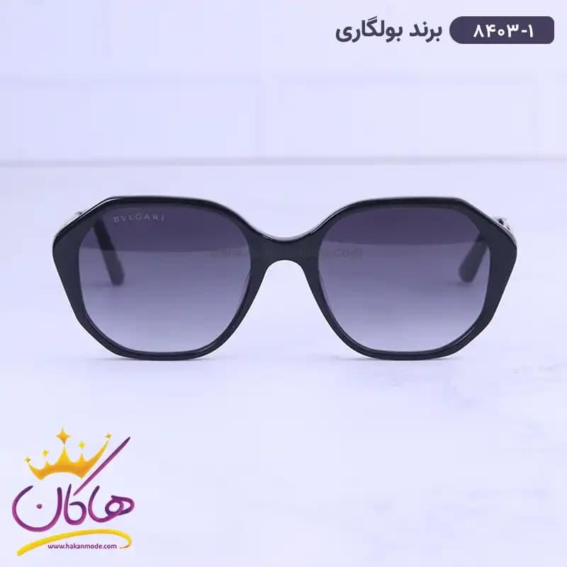 عینک آفتابی بولگاری زنانه مشکی 8403/1