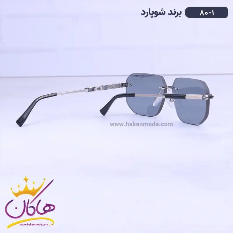 عینک آفتابی شوپارد مردانه دودی 80/1 — تصویر ۴