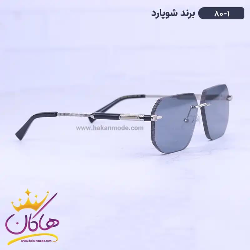 عینک آفتابی شوپارد مردانه دودی 80/1 — تصویر ۳