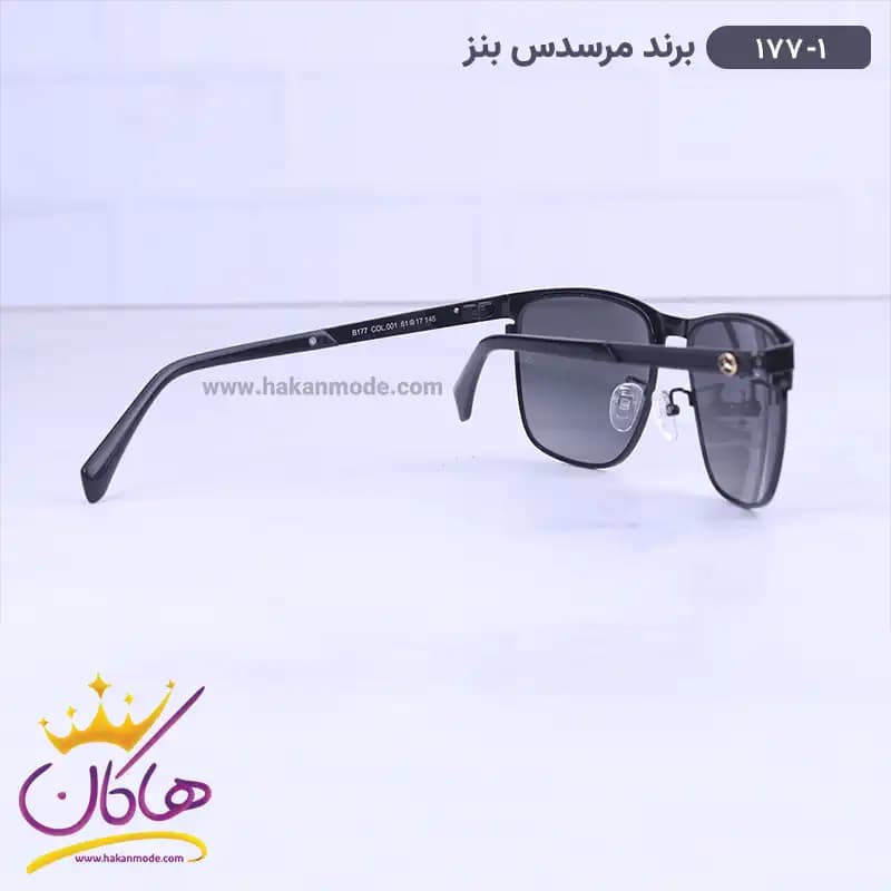 عینک آفتابی مرسدس بنز مردانه فلزی 177/1 — تصویر ۳