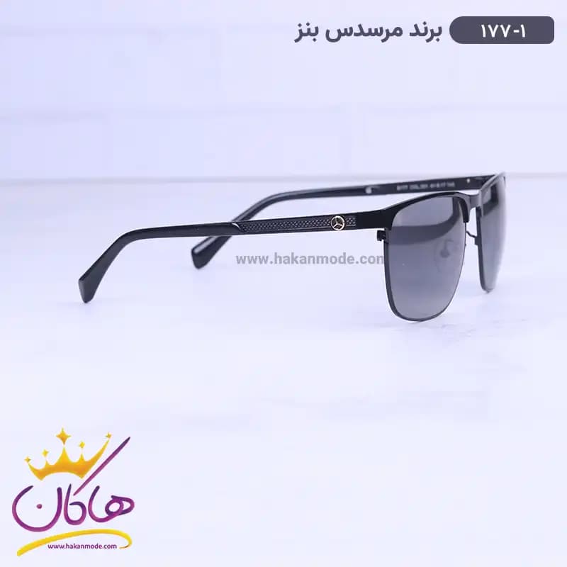 عینک آفتابی مرسدس بنز مردانه فلزی 177/1 — تصویر ۴