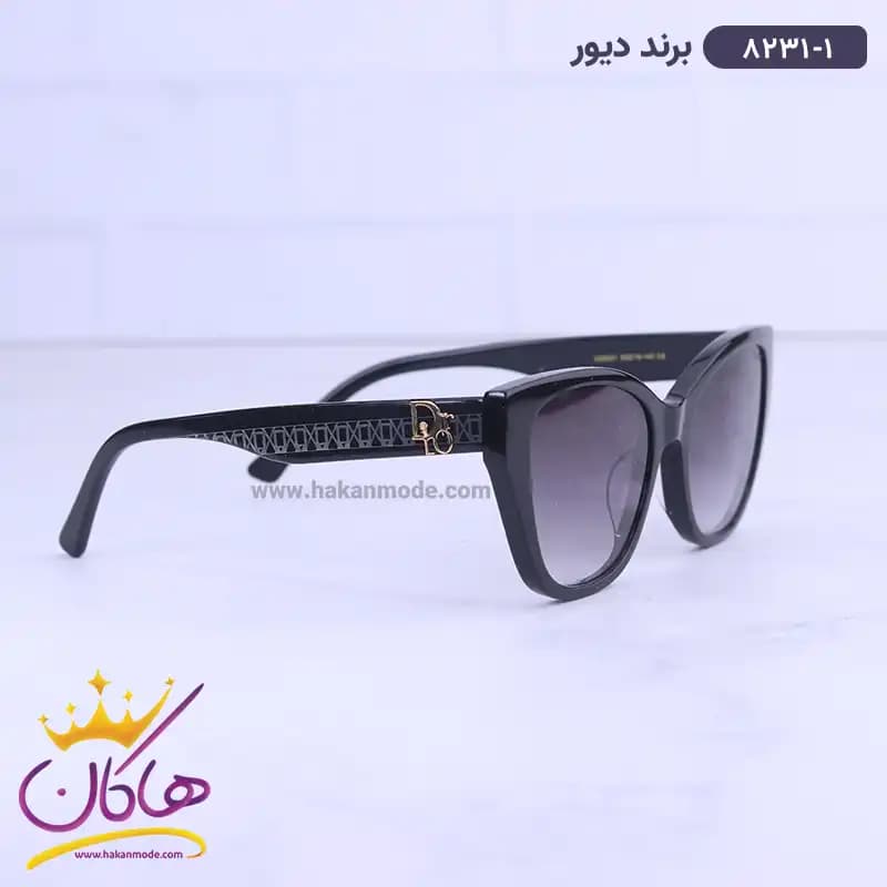 عینک آفتابی دیور زنانه مدل گربه ای 8231/1 — تصویر ۳