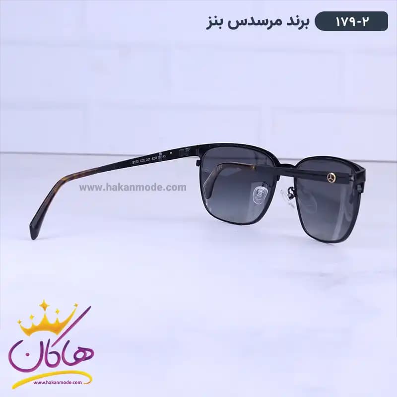 عینک آفتابی بنز مردانه فلزی 179/2 — تصویر ۴