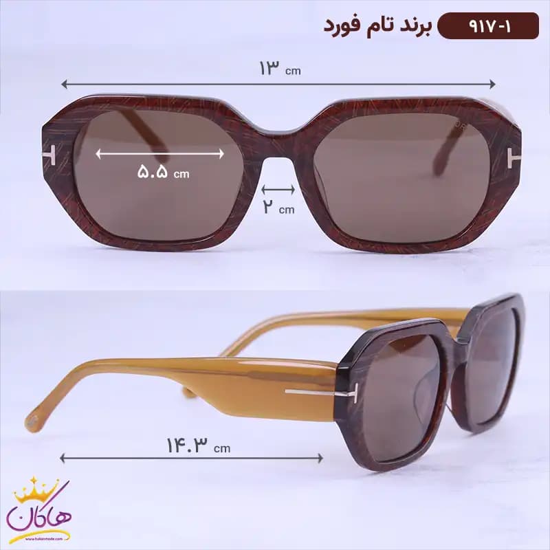 عینک آفتابی تام فورد زنانه 917/1 — تصویر ۲