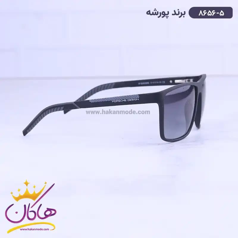 عینک آفتابی پورشه مردانه مشکی p8656/5 — تصویر ۳
