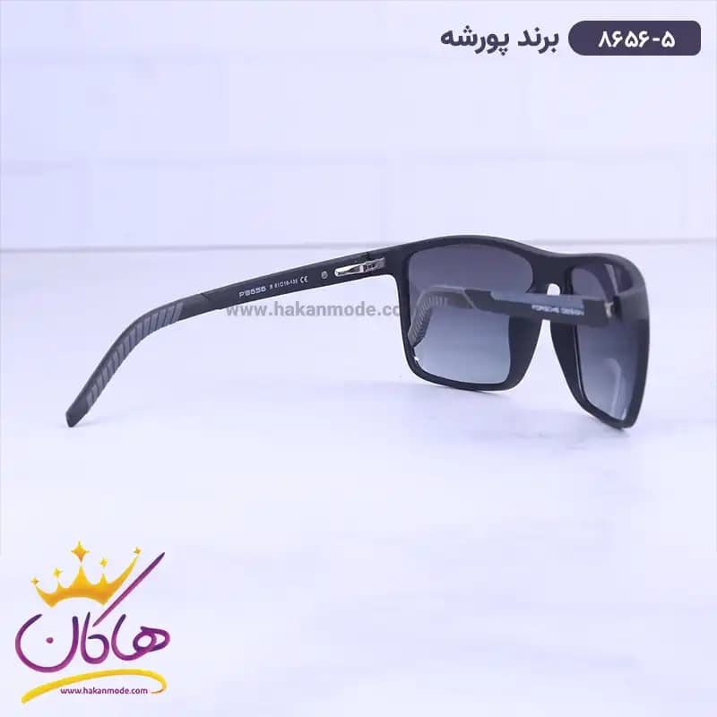 عینک آفتابی پورشه مردانه مشکی p8656/5 — تصویر ۴