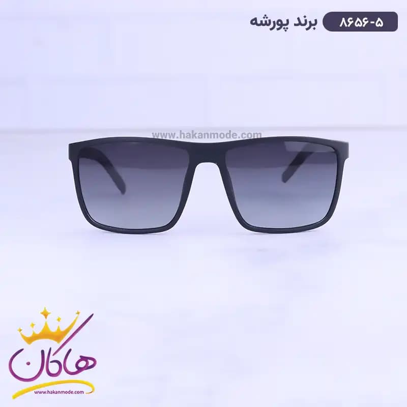عینک آفتابی پورشه مردانه مشکی p8656/5