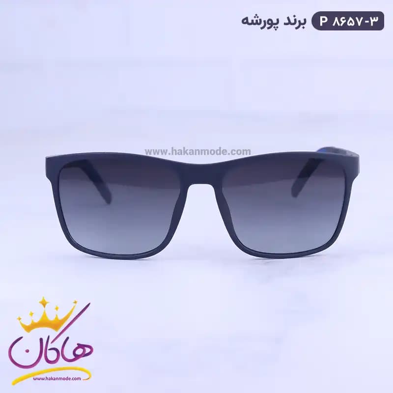 عینک آفتابی پورشه مردانه دودی P8657/3