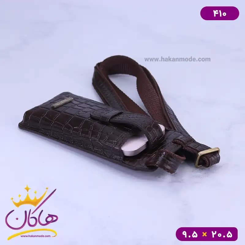 کیف جا موبایل دوشی چرم چرمسال پوست ماری 410 — تصویر ۸