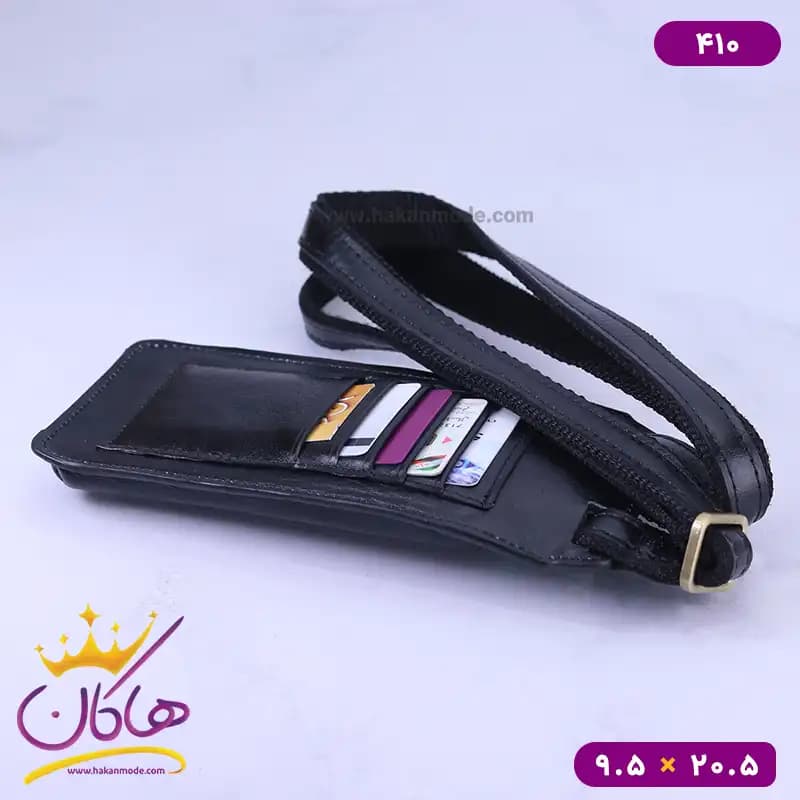 کیف جا موبایل دوشی چرم چرمسال 410 — تصویر ۴