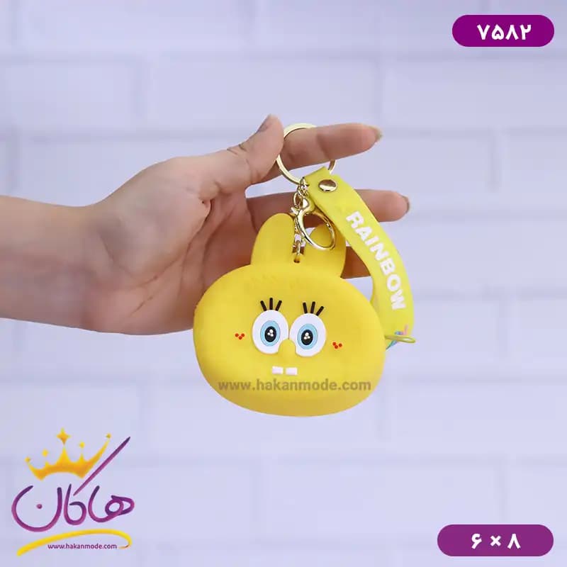 جا هندزفری سیلیکونی طرح باب اسفنجی 7582 — تصویر ۳