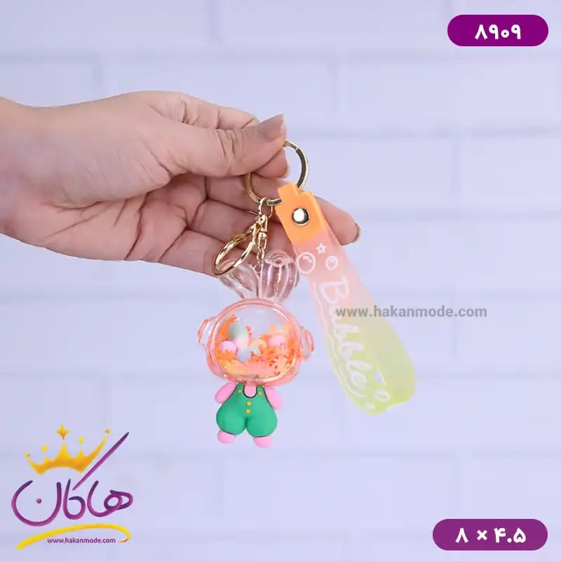 جاکلیدی آکواریومی طرح خرگوش 8909 — تصویر ۴