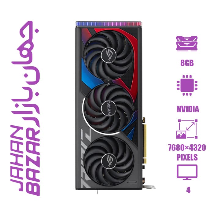 کارت گرافیک استوک ایسوس ASUS ROG STRIX RTX 3070 TI OC 8GB