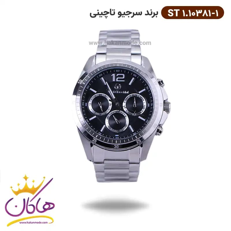 ساعت مچی سرجیو تاچینی مردانه فلزی نقره ای st 1.10381/1