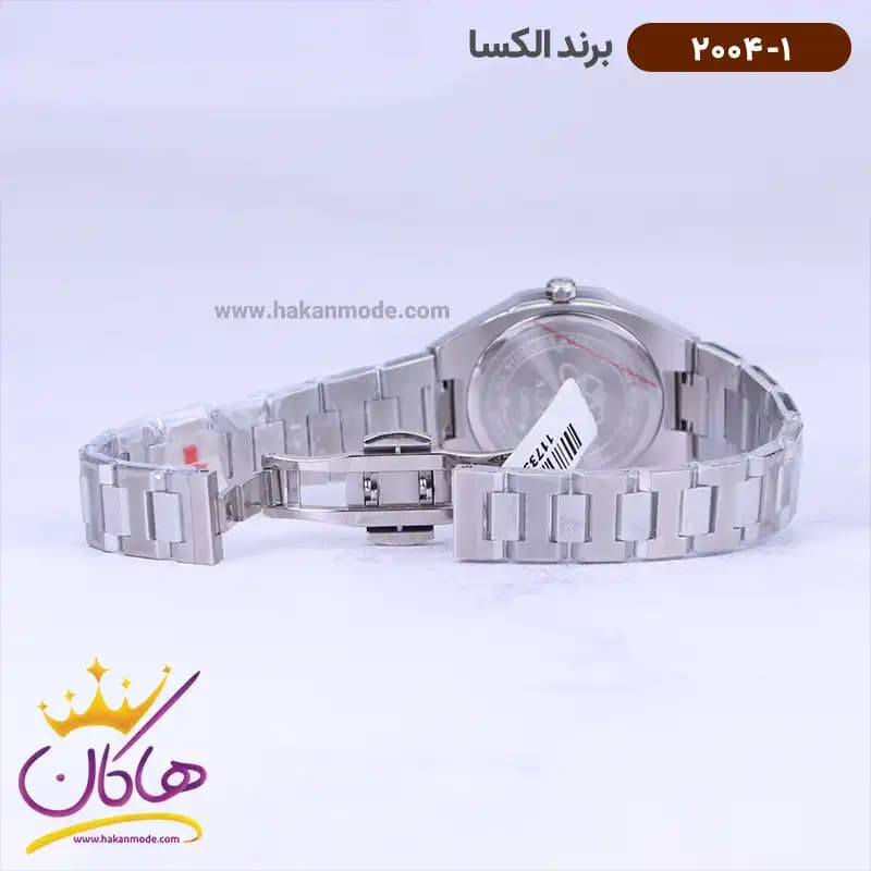 ساعت الکسا زنانه فلزی نقره ای 2004/1 — تصویر ۲