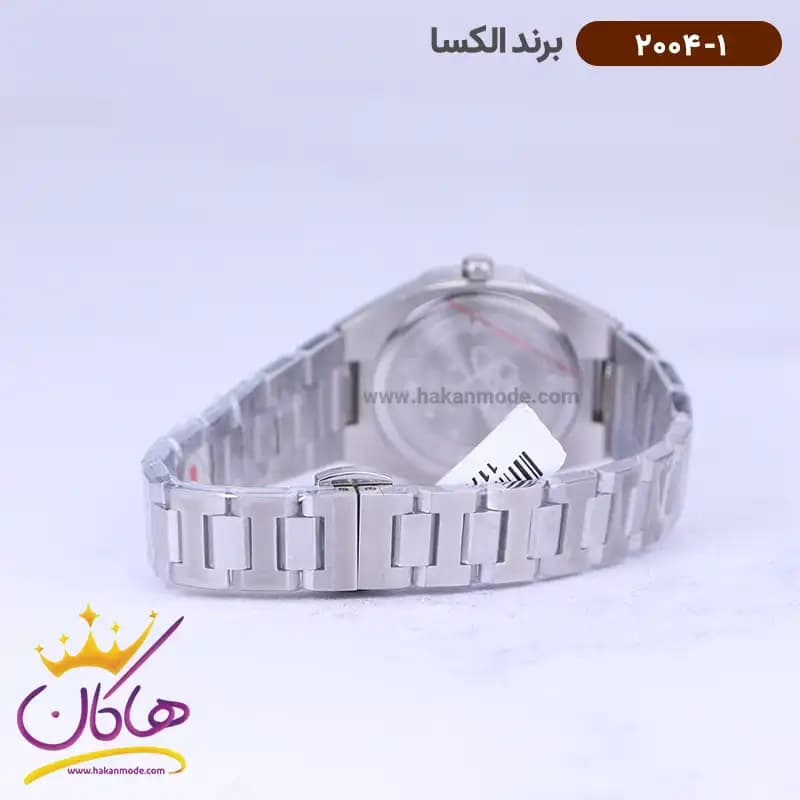 ساعت الکسا زنانه فلزی نقره ای 2004/1 — تصویر ۳