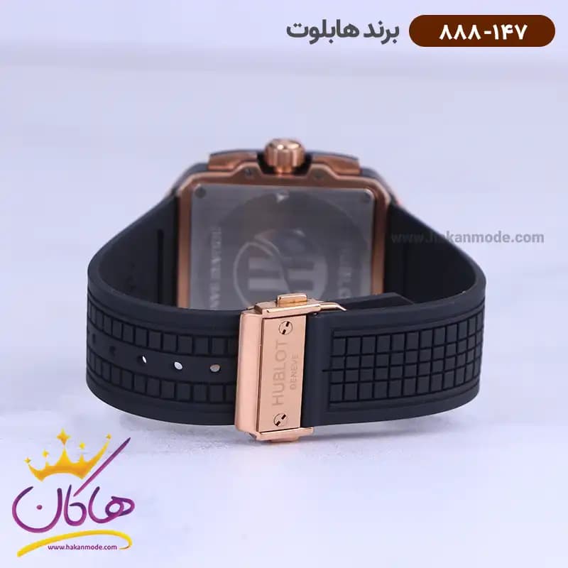 ساعت هابلوت مردانه بند رابر اسکلتون کرنوگراف 888/147 — تصویر ۳