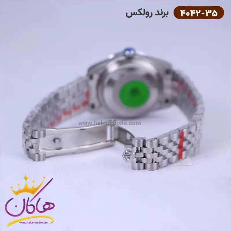 ساعت رولکس زنانه فلزی دیت جاست نقره ای 4042/35 — تصویر ۲